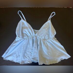 Women's Ruffle Babydoll Cami
- Wild Fable™ Light Aqua Blue
XL